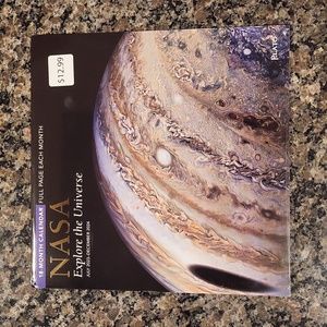 NASA full page each month 18 month calendar new sealed July 2023-December 2024